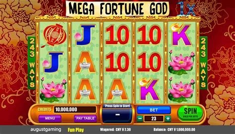 Игровой автомат Mega Fortune God  играть бесплатно